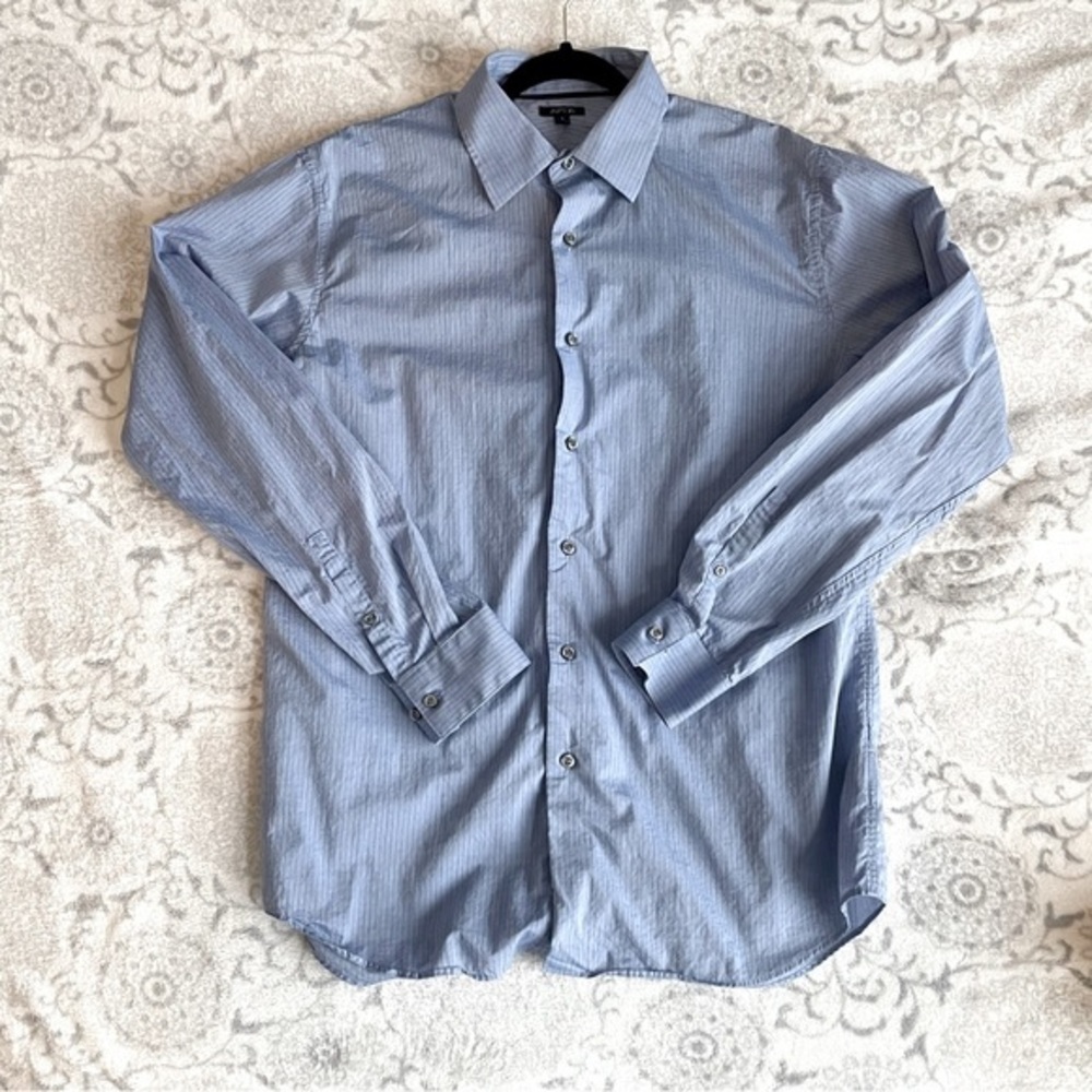 Apt‎ 9 blue dress shirt large